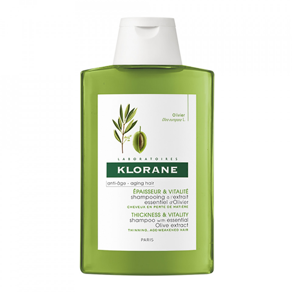 Sampon cu extract cu maslin pentru par care se rareste, Klorane