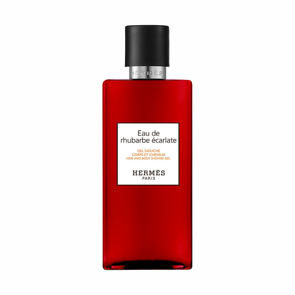 Sampon si Gel de Dus Hermes Eau de Rhubarbe Écarlate