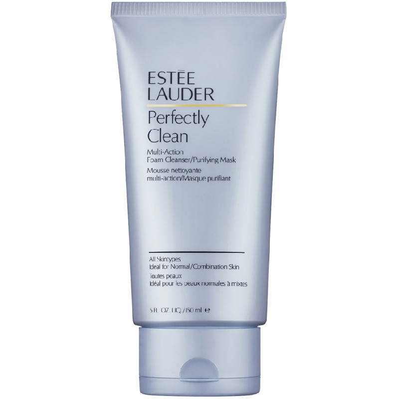 Spuma si masca de curatare Estee Lauder Perfectly Clean