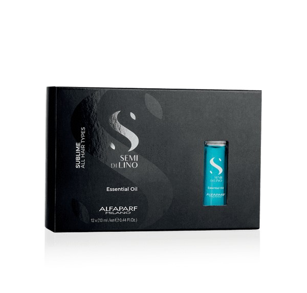 Fiole tratament Alfaparf Semi Di Lino Sublime Essential Oil