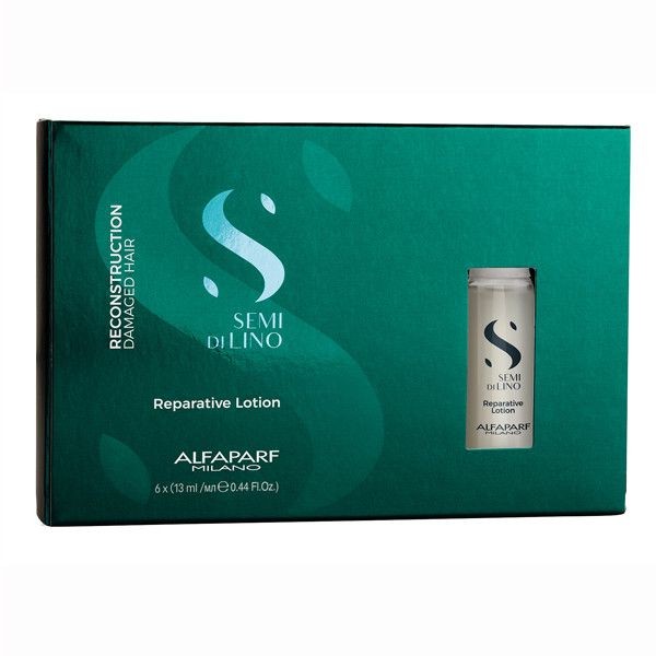 Lotiune tratament de reconstructie Alfaparf Semi di Lino Reconstruction 6x13 ml