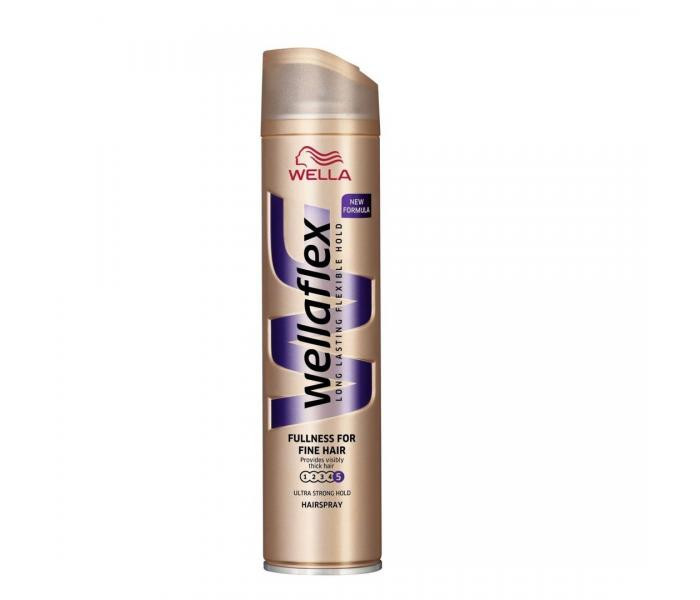 Fixativ cu fixare ultra puternica pentru par fin Wella Professionals WellaFlex Fullness