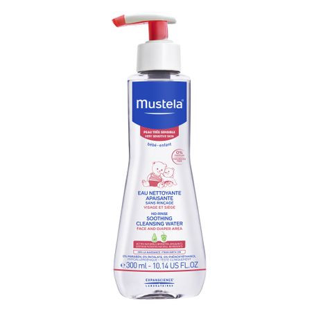 Fluid de curatare fara clatire pentru piele sensibila, Mustela