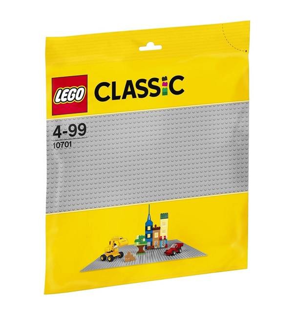 LEGO CLASSIC Placa de baza gri 10701