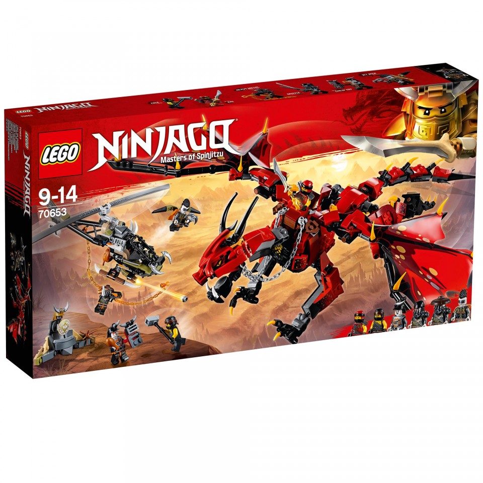 LEGO Ninjago, Firstbourne 70653, 9-14 ani