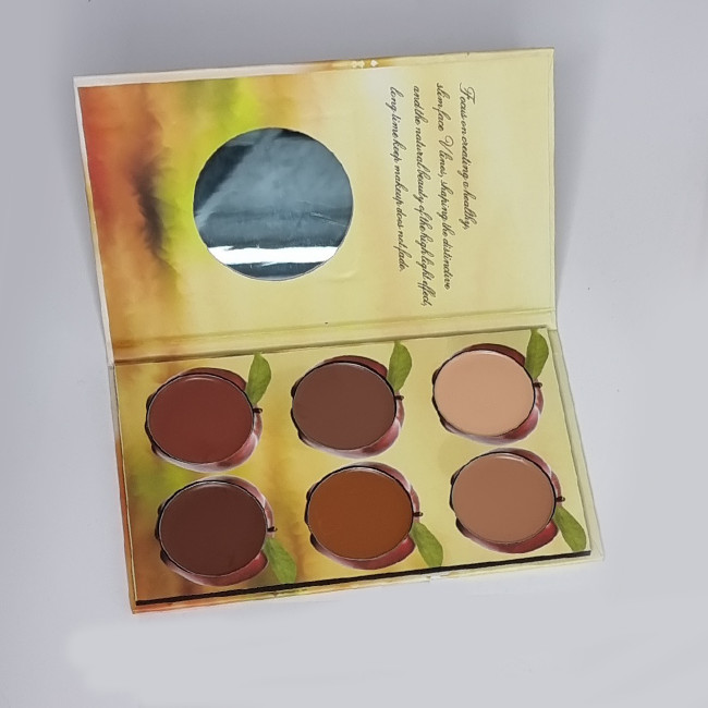 Paleta pentru contur Face Conturing Kit 6 Color Dark