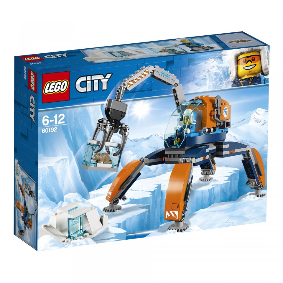 LEGO City, Masina cu senile arctica pe gheata, 60192, 6-12 ani