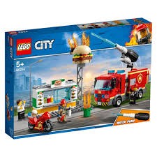 LEGO City, Stingerea incendiului de la Burger Bar 60214, 5+ ani
