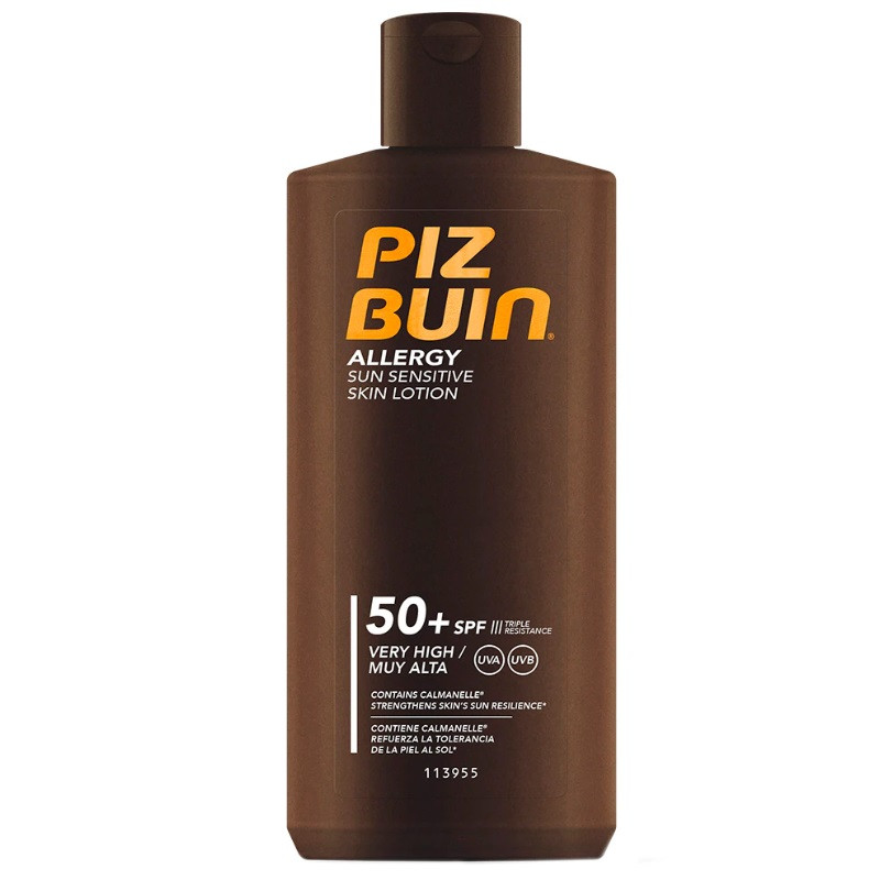 Lotiune cu protecție solară pentru piele sensibila cu SPF 50+ Alergie, Piz Buin