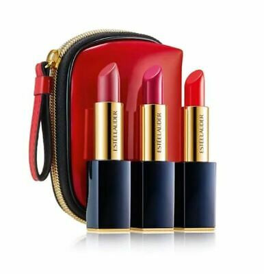 Set 3 rujuri + port-fard Estee Lauder Pure Color Envy