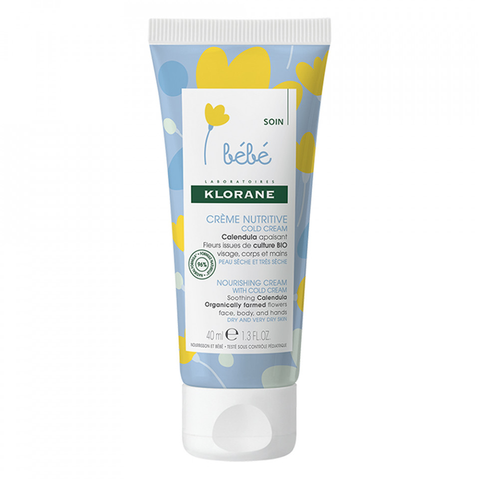 Cremă nutritivă cu Cold Cream, Klorane Bebe