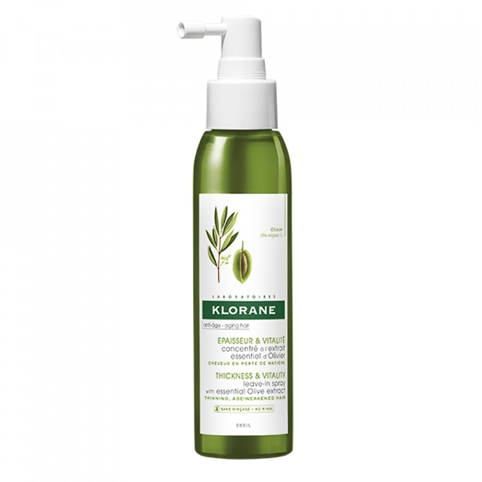 Spray cu extract de măslin pentru par care se rărește, Klorane