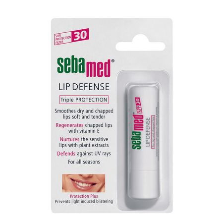 Balsam de buze dermatologic Sebamed, protector, SPF 30