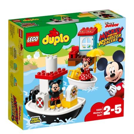 LEGO DUPLO Barca lui Mickey, 10881, 2-5 ani