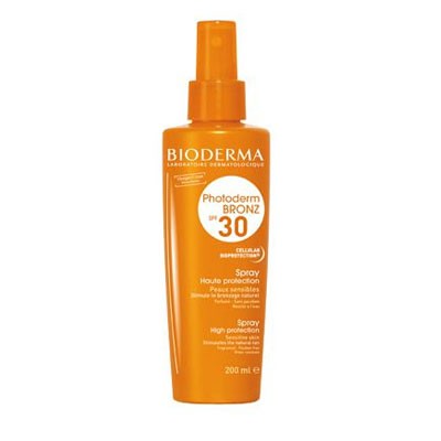 Spray protectie solara Photoderm Bronz SPF 30, Bioderma