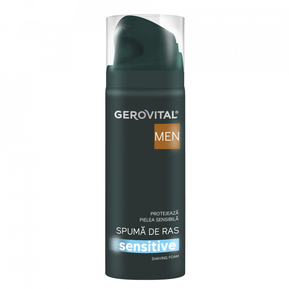 Spuma de ras sensitive Gerovital Men