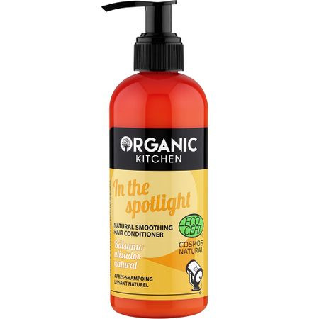 Balsam natural pentru un par neted cu extract de Fragi si ulei de Jojoba, Organic Kitchen