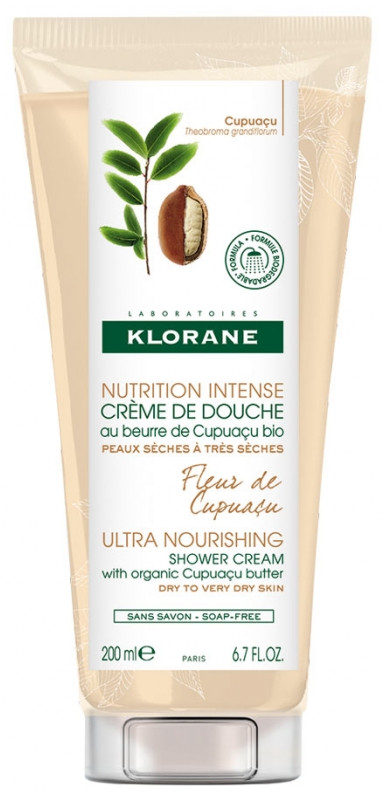 Gel de dus cu flori de cupuacu Nutrition, Klorane
