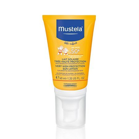 Lotiune pentru fata protectie solara SPF 50+ bebelusi si copii, Mustela