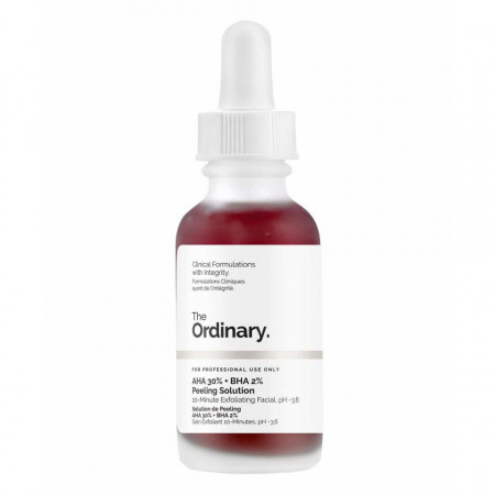 The Ordinary Solutie exfolianta cu AHA 30% si BHA 2%