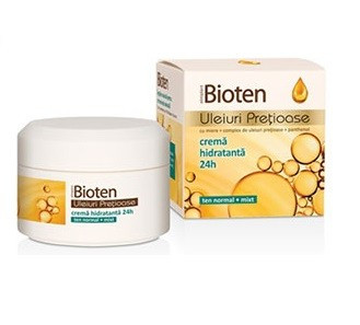 Bioten Uleiuri Pretioase Crema hidratanta Ten normal si mixt Elmiplant