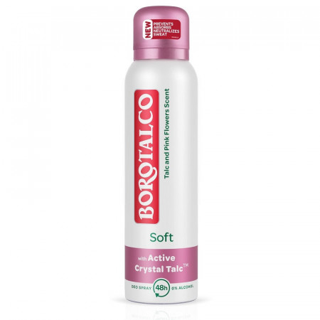 Deodorant spray Borotalco Soft, 150 ml