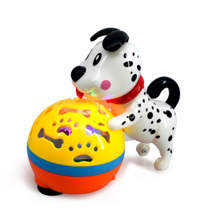 Jucarie muzicala Cool Dog, cu proiectie 3D