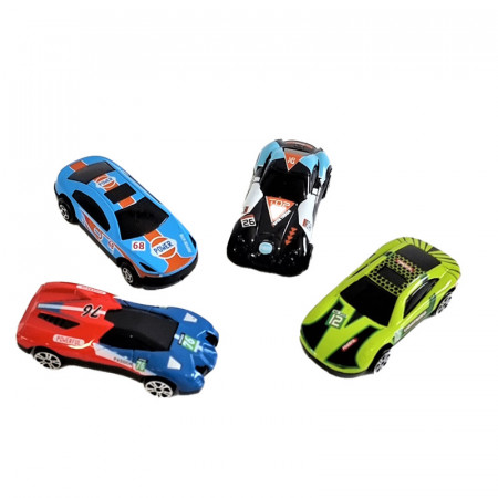 Set 4 masinute de raliu - Mini Supercars