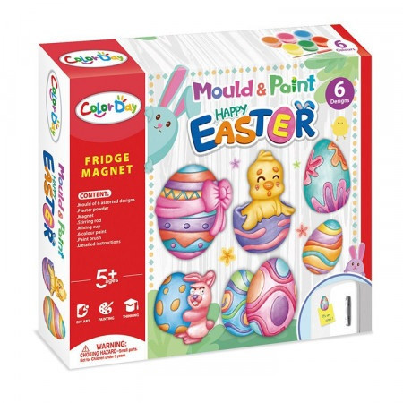 Set Pictat Si Creat Magneti - Happy Easter