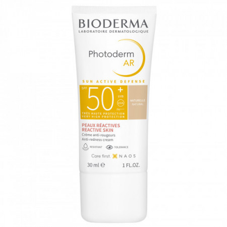 Crema cu protectie solara foarte inalta anti-roseata AR SPF50+ Photoderm, Bioderma