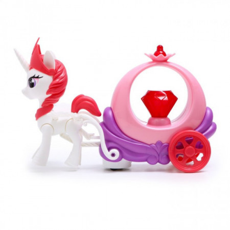 Jucarie interactiva Unicorn cu sunete si lumini
