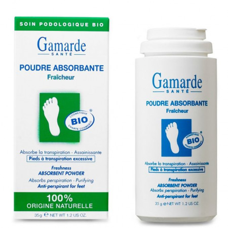 Pudra absorbanta pentru picioare Gamarde