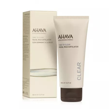 Masca exfolianta pentru fata Time to Clear, Ahava