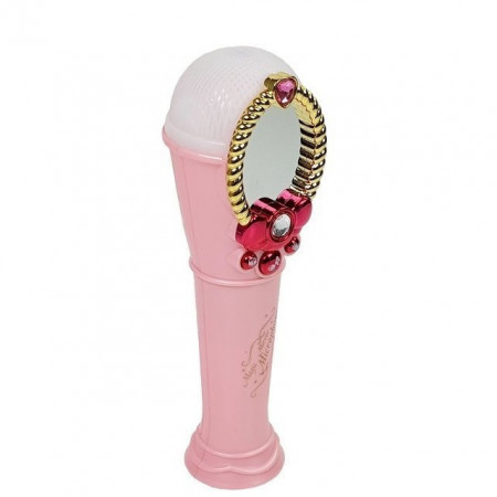 Microfon Magic Mirror pentru copii, cu sunete si lumini