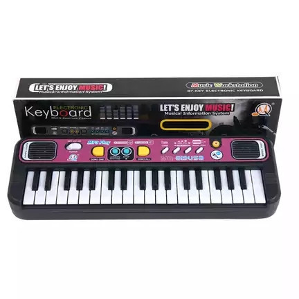 Jucarie Orga Electronica USB pentru copii cu 37 taste de pian