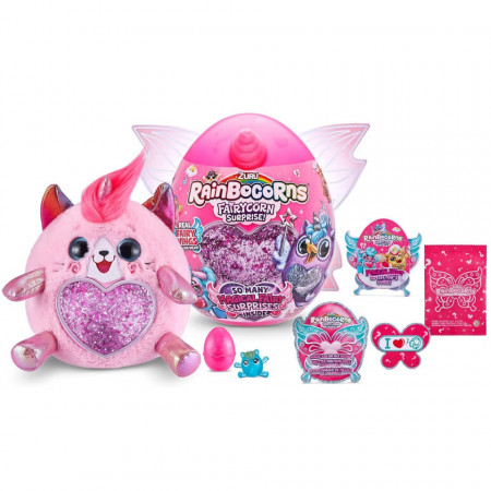 Jucarie plus Rainbocorns - Rainbocorns Sequin Surprise - Fairycorn