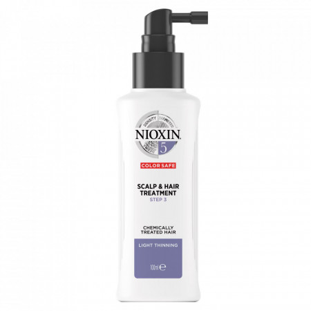 Tratament Nioxin pentru scalp destinat parului tratat chimic System 5, 100 ml