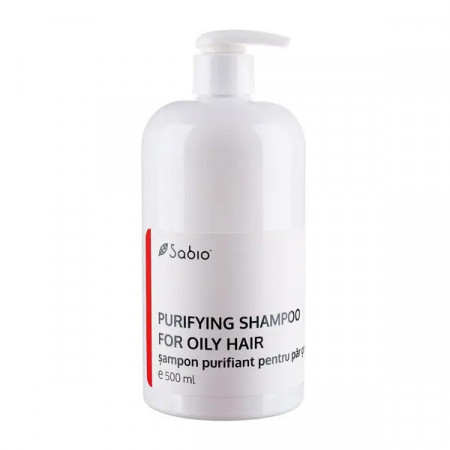 Sampon pentru par gras Sabio Purifying, 500 ml