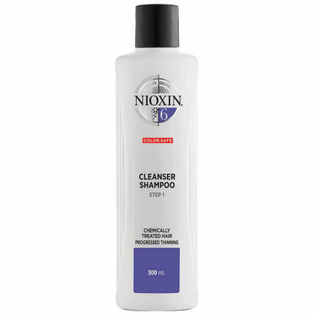 Sampon pentru par tratat chimic Nioxin System 6