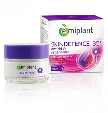 Crema Antirid De Zi Pentru Ten Uscat Skin Defence Elmiplant