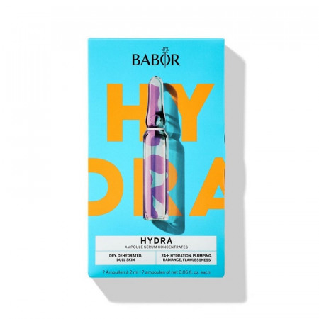 Fiole Hydra pentru hidratare ten, editie speciala Babor Spring, 7 fiole x 2 ml