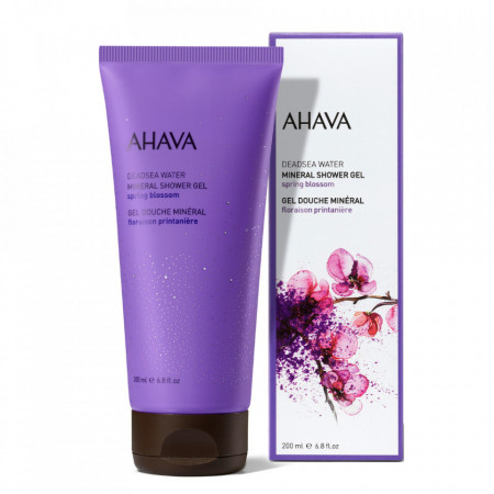 Gel de dus pe baza de minerale Ahava Spring Blossom Deadsea Water, 200 ml