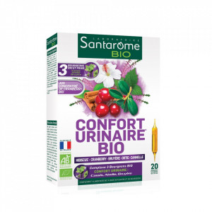 Confort Urinar Bio, 20 fiole buvabile, Santarome Nature