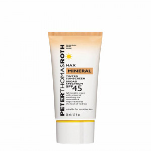 Cremă solară colorată minerală Peter Thomas Roth Max Mineral Tinted Sunscreen Broad Spectrum Spf45, 50 Ml