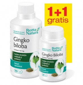 Gingko Biloba 60 mg Rotta Natura capsule