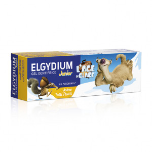 Pasta de dinti pentru copii Tutti Frutti Ice Age, 7-12 ani, Elgydium Junior