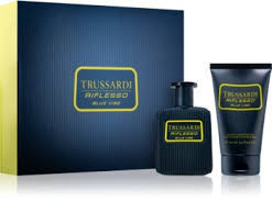 Set Trussardi Riflesso Blue Vibe, Apa de Toaleta, Barbati