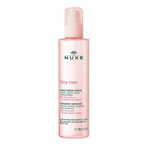Spray tonic pentru fata Nuxe - Very Rose, 200 ml