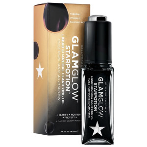 Ulei de fata GlamGlow Starpotion Liquid Charcoal Clarifying Oil, 30 ml