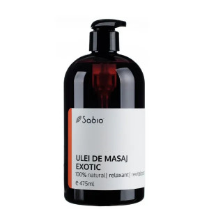 Ulei de masaj exotic, Sabio 475 ml